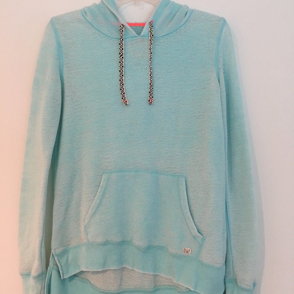 Billabong Distressed Pullover Hoodie